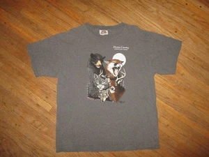MOOSE COUNTRY SASKATCHEWAN CANADA T SHIRT Wild Outdoors Great Northern Woods XL - Picture 1 of 4