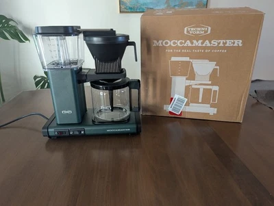 Technivorm Moccamaster KBGV 53923 Juniper Green Coffee Maker Brewer SCA Cert. - Image 1 of 4