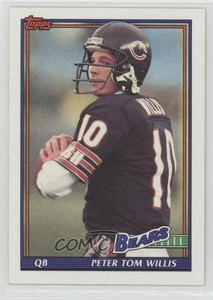 1991 Topps Peter Tom Willis #168
