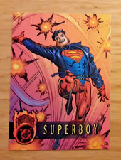 DC OUTBURST FIREPOWER 1996  BASE / BASIC  CARD 19 SUPERBOY