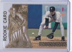 DEREK JETER ROOKIE CARD Topps Laser RARE $$ RC New York Yankees Baseball  - Picture 1 of 2