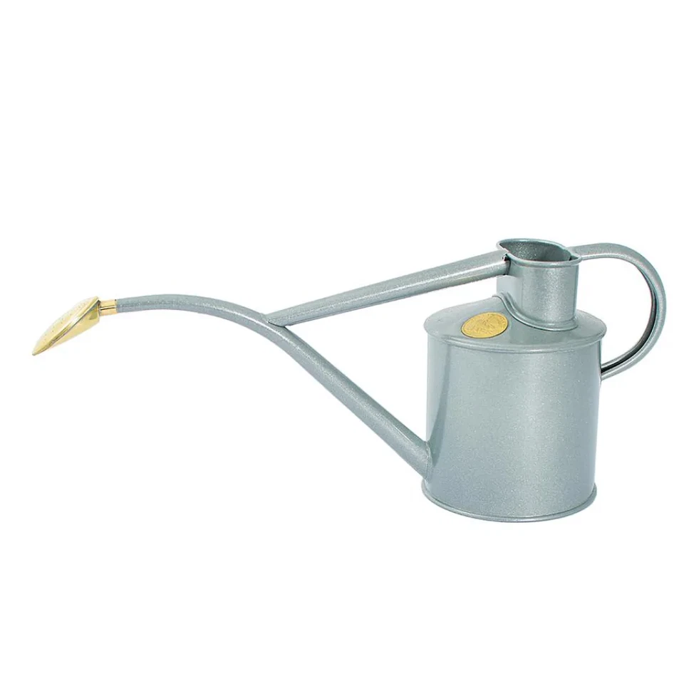 HAWS Gift Boxed Metal Indoor Plant Watering Can 'The Rowley Ripple' 2 Pint (1 Li - image 1 of 1