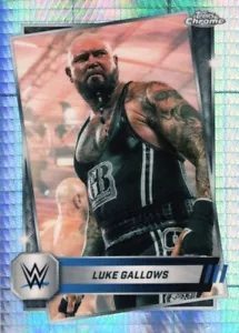 2025 Topps Chrome WWE Prism Refractors #155 Luke Gallows - Foto 1 di 1