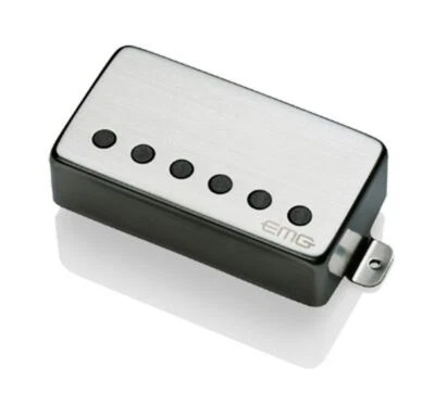 EMG 57 Alnico V Activo Puente Humbucker - Cepillado Cromo - Imagen 1 de 3