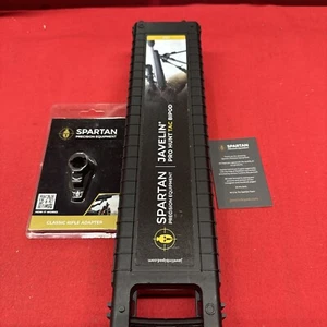 Christensen Arms Long Javelin Pro Hunt Tac Bipod by Spartan in Black for Hunting - Picture 1 of 7