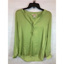 Women's Small Green Fashion Top - Stylish & Versatile Shirt for Casual or Dressy