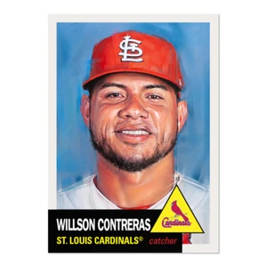 2023 Topps Living Set #606 Wilson Contreras - Free Shipping Always! - Picture 1 of 2