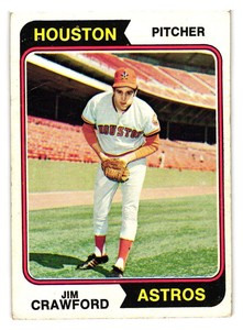 1974 Topps #279 Jim Crawford