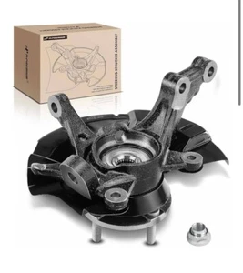 Front Left LH Driver Steering Knuckle Assembly for Hyundai Accent Dodge Attitude - Picture 1 of 4