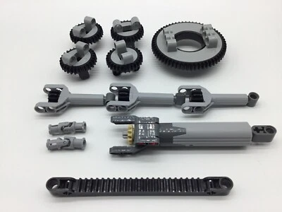 LEGO Technic Mix Aktuator / Turntable / Kardanwelle 42070 Technik Set MOC AFOL - Bild 1 von 4