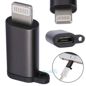 Micro USB To 8Pin iPhone Cable Adapter FOR Android To iPhone iPads Converter USA - Imagen 1 de 12