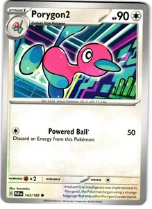 Porygon2 143/182 Pokemon SV: Paradox Rift - Picture 1 of 3