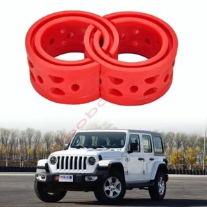 For Jeep Wrangler 2pcs Front Shock Absorber Spring Bumper Power Cushion Buffer - Picture 1 of 13