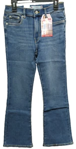 Levi's 726 Flare Girls 10 High Rise Adj. Waistband Dark Wash Jeans V2 - Picture 1 of 9