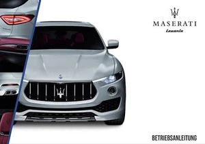 Maserati Levante 2016-2020 2 Versionen Betriebsanleitung Deutsch - Bild 1 von 5
