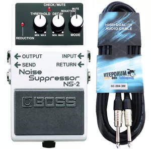 Boss NS-2 Noise Suppressor + Cable Guitarra - Imagen 1 de 4