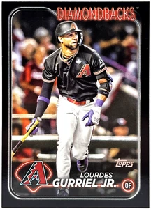 2024 Topps Series 2 - Lourdes Gurriel Jr. - Black Parallel /73 Diamondbacks - Imagen 1 de 2