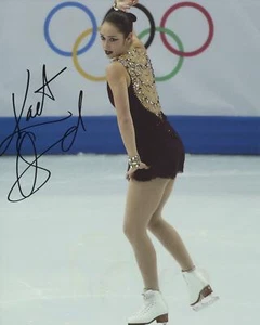 FOTO FIRMADA KAETLYN OSMOND 2014 PATINAJE ARTÍSTICO OLÍMPICO 8X10 - Imagen 1 de 5
