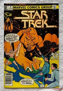 Marvel STAR TREK #14 1a Serie "¡Estamos muriendo, Egipto, muriendo!" Junio de 1981 casi nuevo* - Imagen 1 de 2