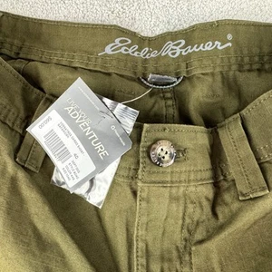 Eddie Bauer Herren Cargo Camping Freizeit Shorts ~ Safari Grün 40 - Bild 1 von 14