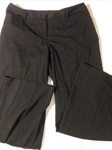Lane Bryant Dress Pants Women’s 16 Black Straight Wide Leg - Picture 1 of 6