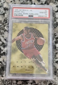 1995 Skybox E-XL Grant Hill Natural Born Thrillers #3 PSA 10 - Picture 1 of 2
