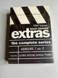 EXTRAS DVD The Complete Series -Seasons 1 & 2 Box Set Ricky Gervais New Sealed - Picture 1 of 3