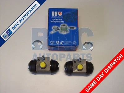 Par de cilindros de rueda de freno trasero para TRIUMPH STAG (frenos cabezal de bloqueo) 1970-1977 - QH Foto 1 de 2