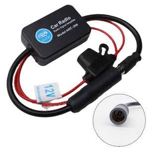 Cars Concentration Active FM Aerial Signal Antenna Booster FM&AM Female - Picture 1 of 12
