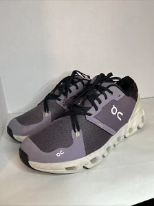 On Men’s Cloudflyer 4 Running Shoe Size 10 Shark Pearl |71.98094| No Insoles - Picture 1 of 6