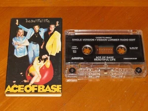 ACE OF BASE - Beautiful Life - 2 Track 1995 Cassette Tape Single! RARE! no cd - Picture 1 of 2