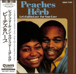 ＊PEACHES & HERB Let’s Fall In Love + For Your Love [Paper Sleeve 2 in 1CD] - Picture 1 of 3
