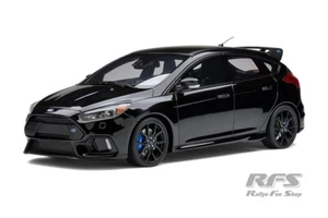 Ford Focus RS MK III Mk3 2017 Black Black 1:18 OttOmobile Otto 950 NEW - Picture 1 of 7