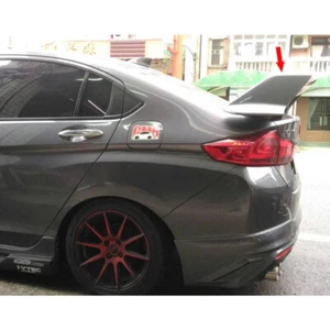 Unpainted ABS For Honda CITY GM6 6th Sedan FK8 Look Rear Trunk Spoiler EX LX - Picture 1 of 4