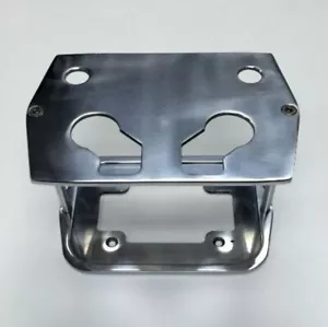 Smooth Polished Billet Aluminum Optima Battery Tray - Fits Chevy/Ford/Mopar - Foto 1 di 1