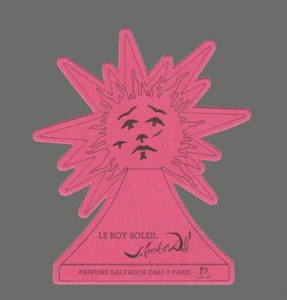Carte publicitaire - advertising card - Le Roy Soleil Salvador Dali recto verso - Picture 1 of 2
