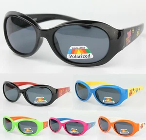 Niños Niños Oval Light Flex Frame Gafas de sol polarizadas UV400 Sombras - Imagen 1 de 8
