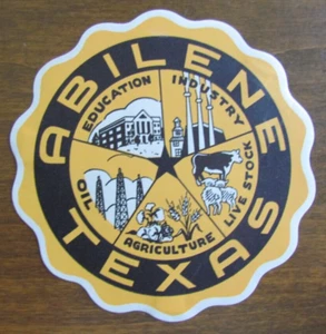 PEGATINA ETIQUETA PAPEL VINTAGE, ORIGINAL, TEXAS, HUMILDE TOURING SERVICE HOUSTON - Imagen 1 de 6