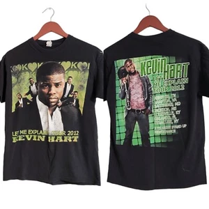 The Kevin Hart Let Me Explain Tour 2012 T-Shirt Size Medium M RARE az - Picture 1 of 7