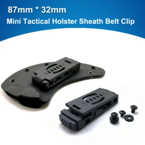 Mini Tactical Holster Sheath Belt Clip with Stainless steel Rust screws 3 Colors - Picture 1 of 19