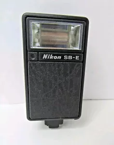 Nikon Speedlight SB-E Shoe Mount Flash Untested US8-58 - Picture 1 of 5