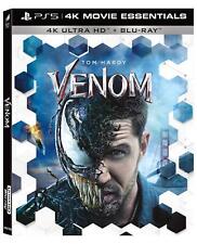 Venom (4k+Br) (4K UHD Blu-ray) Hardy Williams Bragio Harrelson Slate