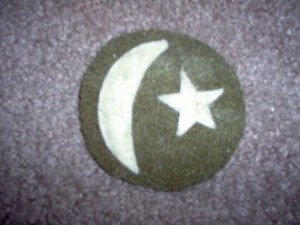 WWI US Army 19th Division patch wool/Felt - Picture 1 of 1