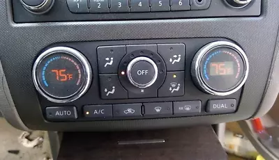 2007-2013 NISSAN ALTIMA AC Heater Climate Control 27500 JA01A GENUINE OEM - Image 1 of 4