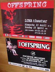 THE OFFSPRING 2 original concert posters '95 '99 punk - Picture 1 of 1