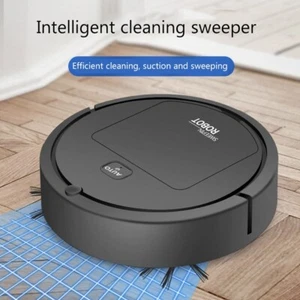 SmartClean RoboticVacuum: Intelligent Low Noise Floor Sweeper and Carpet Cleaner - Picture 1 of 9