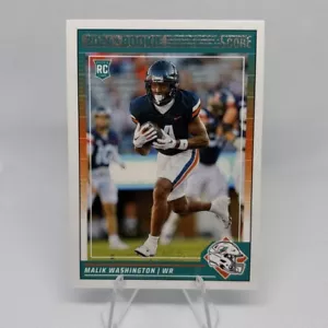 Score 2024 - Rookies #370 Malik Washington (RC) Miami Dolphins NFL - Foto 1 di 2