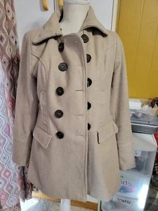 Womens Large Outer Cage Brown Coat - Picture 1 of 3