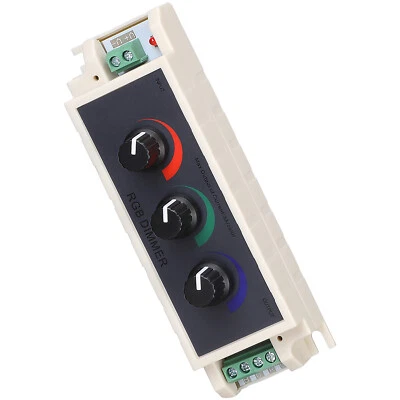 9A PWM RGB LED Dimmer Controller, for RGB Multi-Color LED Strip Lights - Image 1 of 4