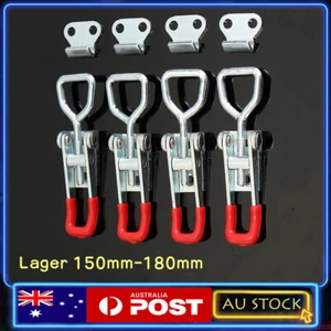 4X Large Over Centre Latch Fastener Trailer Toggle Overcentre Latch UTE 4WD - Picture 1 of 8